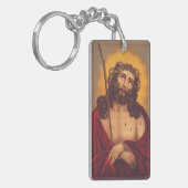 Jezus wordt gekroond met een doornenkroon sleutelhanger (Voorkant Links)