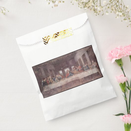 Jezus "Yeshua" Het Laatste Avondmaal, Leonardo da  Bedankzakje (Gezegeld)