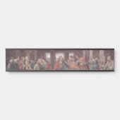 Jezus "Yeshua" Het Laatste Avondmaal, Leonardo da  Deurbordje (Voorkant)