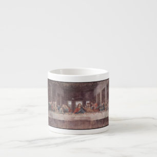 Jezus "Yeshua" Het Laatste Avondmaal, Leonardo da Espresso Kop