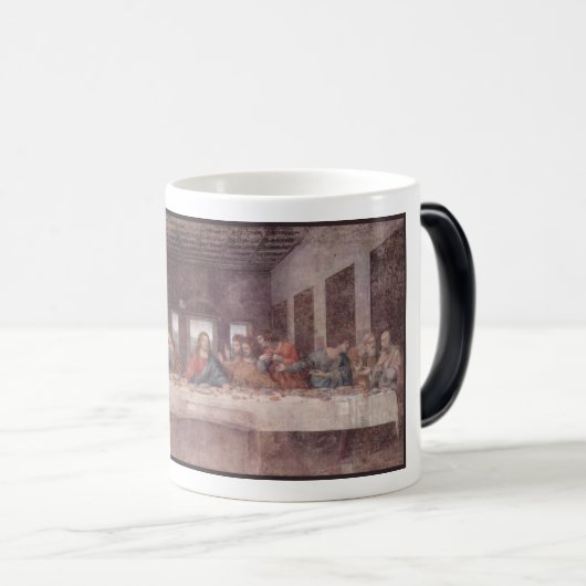 Jezus "Yeshua" Het Laatste Avondmaal, Leonardo da  Magische Mok (Voorkant rechts)