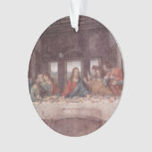 Jezus "Yeshua" Het Laatste Avondmaal, Leonardo da  Ornament (voorkant)