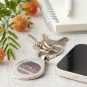 Jezus "Yeshua" Het Laatste Avondmaal, Leonardo da  Sleutelhanger (Zijkant)