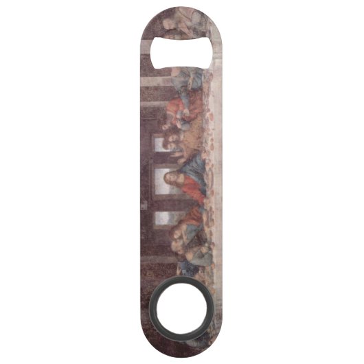 Jezus "Yeshua" Het Laatste Avondmaal, Leonardo da  Speed Flessenopener (Achterkant)