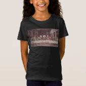 Jezus "Yeshua" Het Laatste Avondmaal, Leonardo da T-shirt (Voorkant)