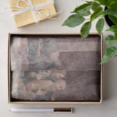 Jezus "Yeshua" Het Laatste Avondmaal, Leonardo da Tissuepapier (Geschenk)