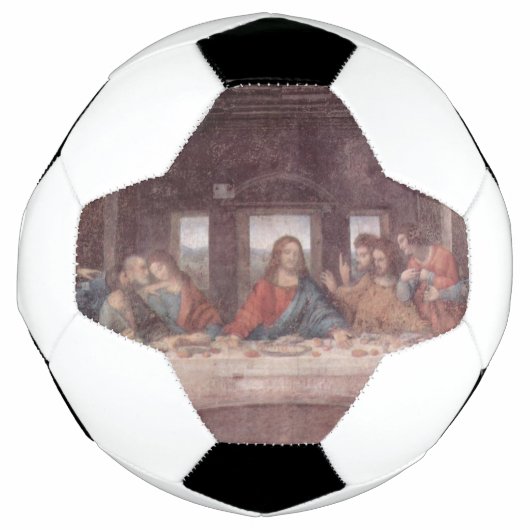 Jezus "Yeshua" Het Laatste Avondmaal, Leonardo da  Voetbal (Voorkant)