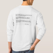 Jezus (Yeshua) in Hebreeuwse hoes T-shirt (Achterkant)