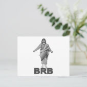 Jezus zal zo terug zijn briefkaart (Staand voorkant)