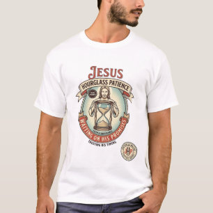 Jezus Zandloper Geduld Jezus Zandloper Geduld  T-shirt