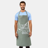 Jezus Zegen Deze BBQ Salie Schort (Gedragen)