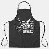 Jezus Zegen Deze BBQ Schort (Voorkant)