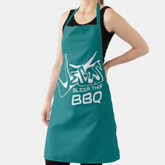 Jezus Zegen Deze BBQ Schort (Insitu)