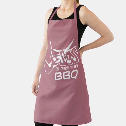 Jezus Zegen Deze BBQ Schort (Insitu)