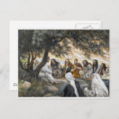 Jezus zegent de Inspirerend Christus Briefkaart (Voorkant / Achterkant)