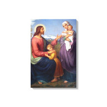 Jezus zegent de kinderen Religieus
