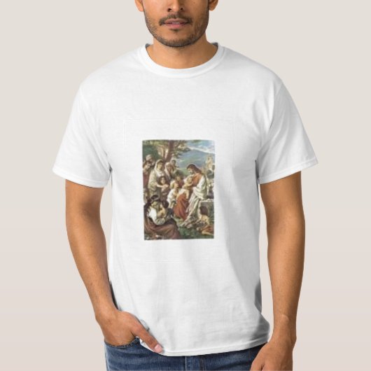 Jezus zegent kinderen t-shirt (Voorkant)