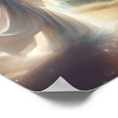 Jezus zegevierde bij de hemelpoort poster (Hoek)