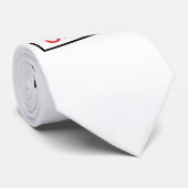 Jezus - Zijn naam is alleen Stropdas (wit) (origin (Opgerold)