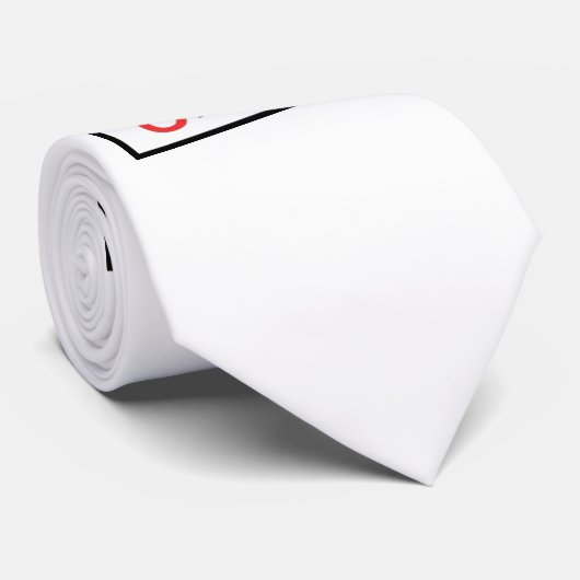 Jezus - Zijn naam is alleen Stropdas (wit) (origin (Opgerold)