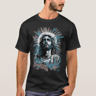 Jezus Zoon van God Licht van de Wereld T-shirt