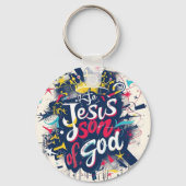 Jezus Zoon van God Sleutelhanger (Voorkant)