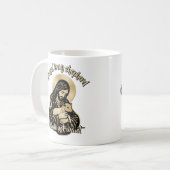 Jezus Zorgzame Herder Koffiemok (Voorkant links)