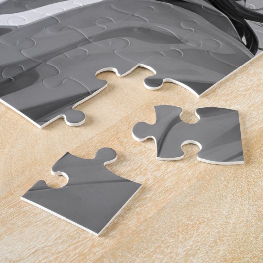 Jezus zwart-wit puzzel (Zijkant)