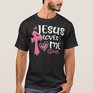 Jezus's liefde voor geweldige religie houdt van me t-shirt