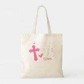 Jezus's liefde voor geweldige religie houdt van me tote bag (Achterkant)