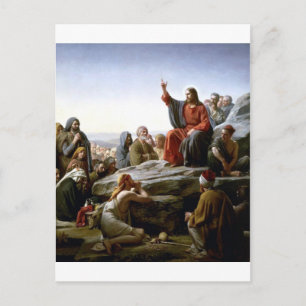 Jezus's predikaat-op-de-berg-na-bloch briefkaart