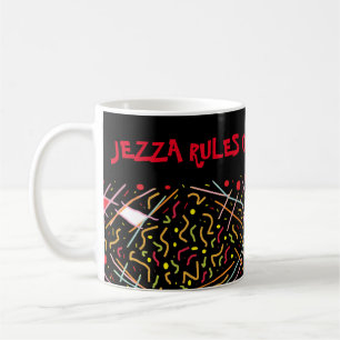Jezza regels oke, dus ze zeggen leuk ontwerp rood koffiemok