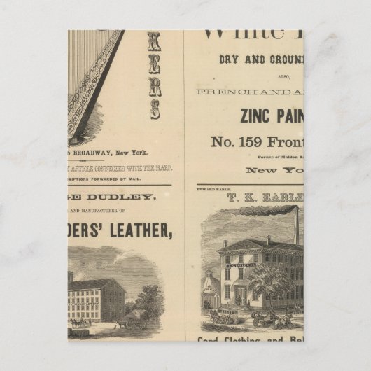 JF Brown and Company Briefkaart (Voorkant)