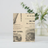 JF Brown and Company Briefkaart (Staand voorkant)
