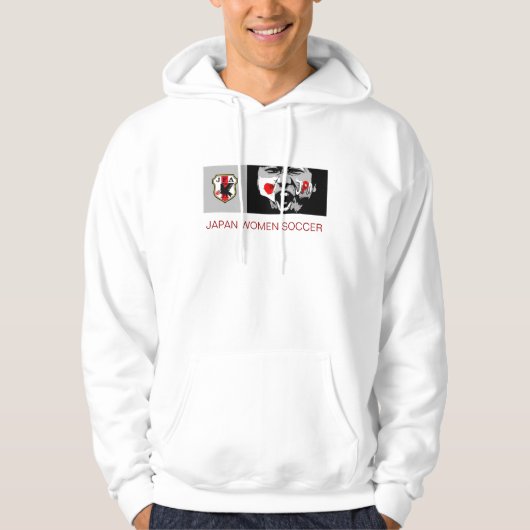 JFA Japan Vrouwen Voetbal Hoodie (Voorkant)
