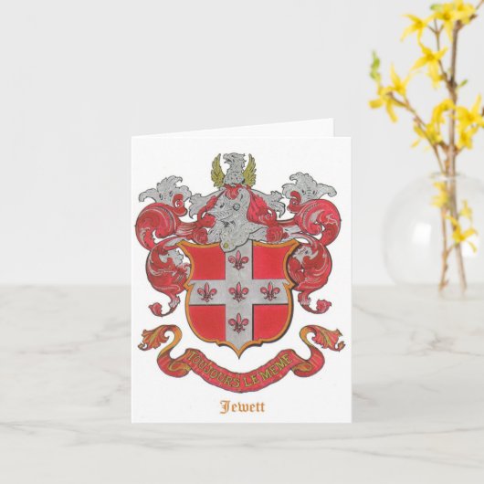 jfa Note-Kaart Kaart (Gele Bloem)