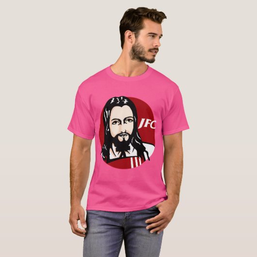 JFC Jesus Fried Chicken T-shirt (Voorkant volledig)
