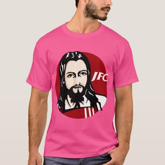 JFC Jesus Fried Chicken T-shirt (Voorkant)