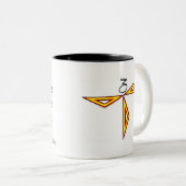 JFD Coffee-Mok Tweekleurige Koffiemok (Voorkant rechts)
