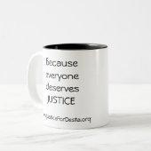 JFD Coffee-Mok Tweekleurige Koffiemok (Voorkant links)