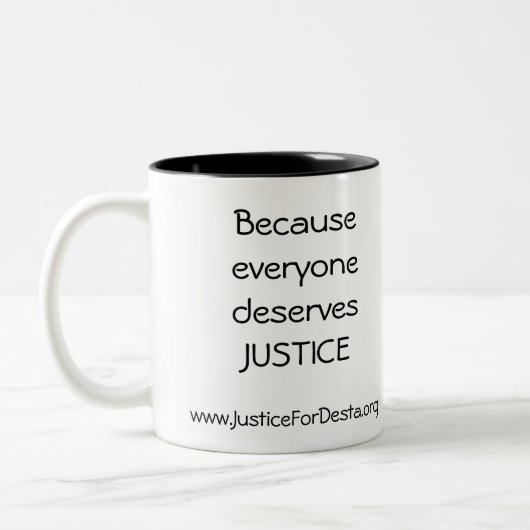 JFD Coffee-Mok Tweekleurige Koffiemok (Links)