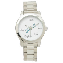JFIA Tazkir Collectie Mannen zilveren horloge