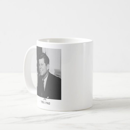 JFK 1961-1963 KOFFIEMOK (Voorkant links)