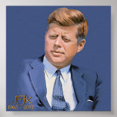 JFK 1963 - 2013 POSTER (Voorkant)