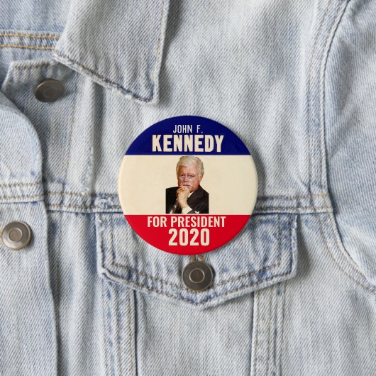 JFK 2020 RONDE BUTTON 7,6 CM (In situ)
