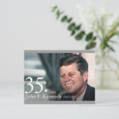 JFK 35 BRIEFKAART (Staand voorkant)