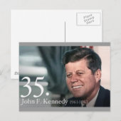 JFK 35 BRIEFKAART (Voorkant / Achterkant)
