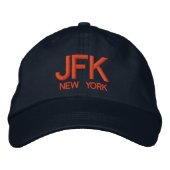 JFK Airport — Aanpasbaar Pet (Voorkant)