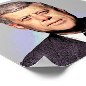 JFK, als... Poster (Hoek)