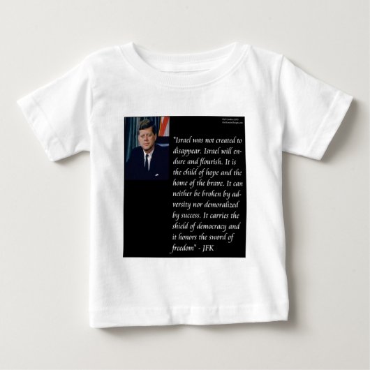 JFK & beroemde uitspraak over Israël (Voorkant)